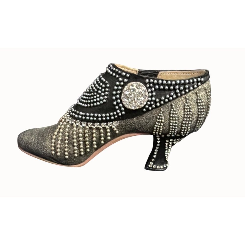 Just The Right Shoe "Parisian Nights" Raine  Miniature Shoe - Swarovski & Box